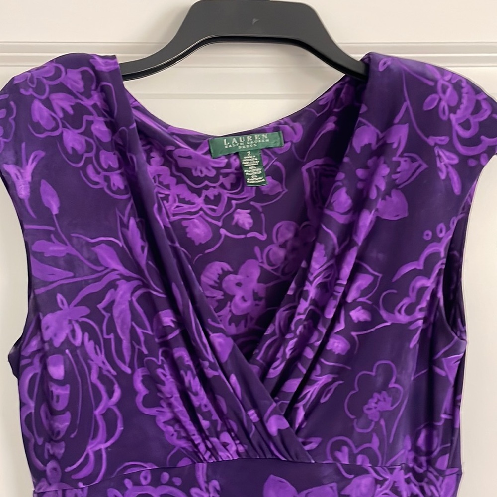 Ralph Lauren Purple Dress